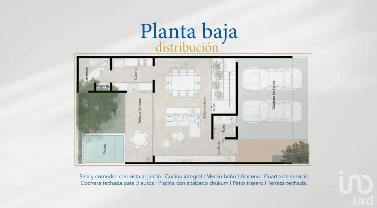 Casa en Venta en Temozón Norte, Mérida, Yucatán | NEX-260158 | iad México | Foto 8 de 16