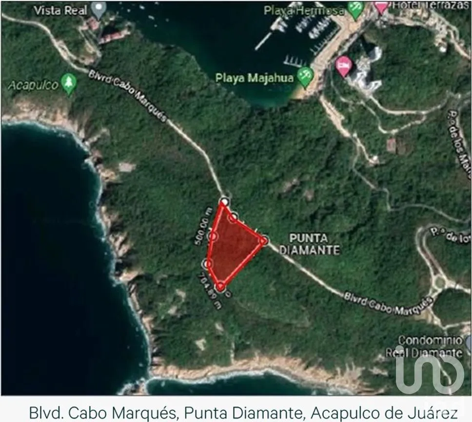 Terreno en Venta en Playa Diamante, Acapulco de Juárez, Guerrero | NEX-293559 | iad México | Foto 5 de 6