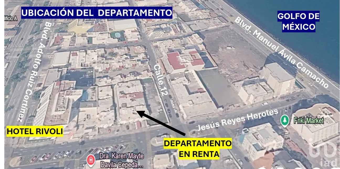 Departamento en Renta en Costa Verde, Boca del Río, Veracruz de Ignacio de la Llave | NEX-303160 | iad México | Foto 2 de 16