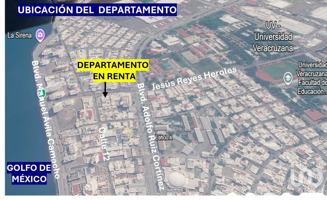 Departamento en Renta en Costa Verde, Boca del Río, Veracruz de Ignacio de la Llave | NEX-303160 | iad México | Foto 1 de 16