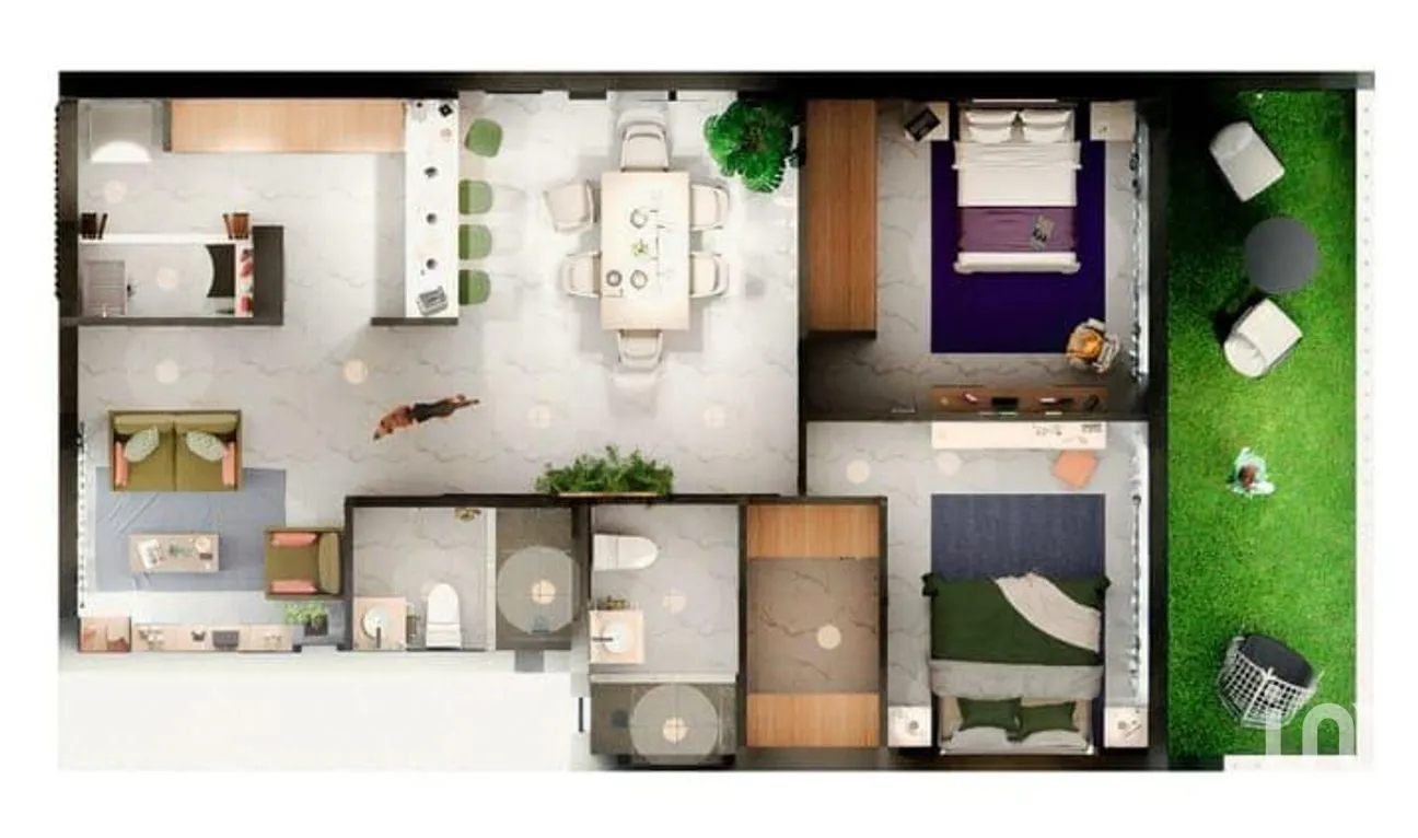 Departamento en Venta en Santa Ana Jilotzingo, Jilotzingo, México | NEX-289531 | iad México | Foto 3 de 16