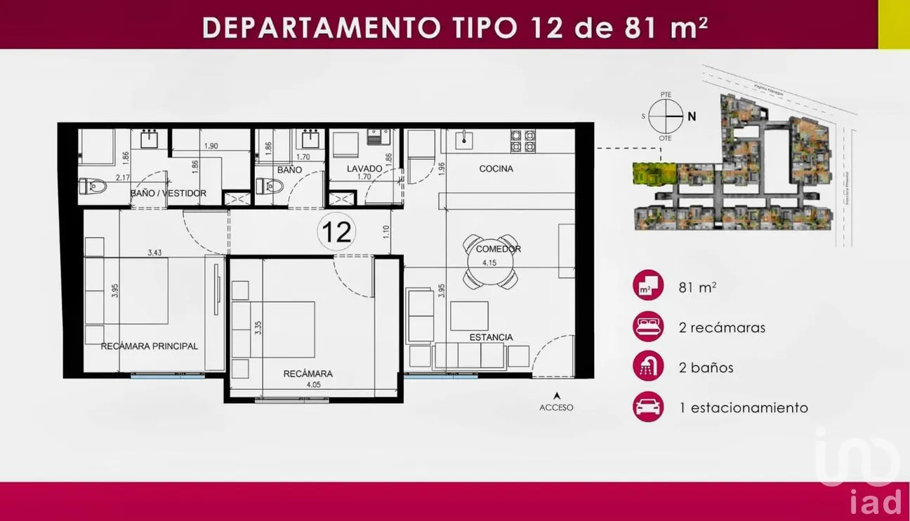 Departamento en Venta en San Rafael, Cuauhtémoc, Ciudad de México | NEX-285775 | iad México | Foto 21 de 21