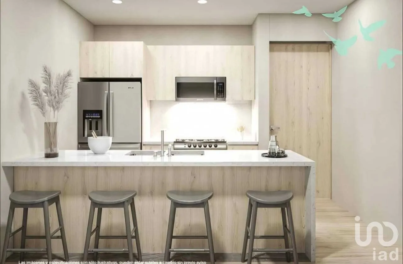 Departamento en Venta en Roma Norte, Cuauhtémoc, Ciudad de México | NEX-300033 | iad México | Foto 3 de 10