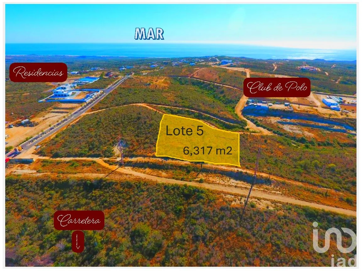 Terreno en Venta en Portales, Los Cabos, Baja California Sur | NEX-289759 | iad México | Foto 3 de 9