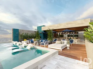 NEX-286812 - Departamento en Venta, con 2 recamaras, con 2 baños, con 68 m2 de construcción en Gonzalo Guerrero, CP 77720, Quintana Roo.