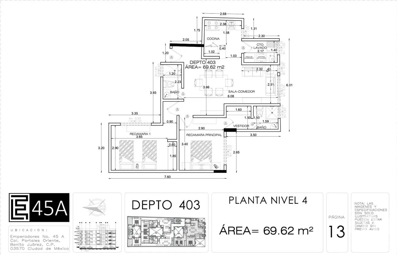Departamento en Venta en Portales Oriente, Benito Juárez, Ciudad de México | NEX-302393 | iad México | Foto 6 de 13