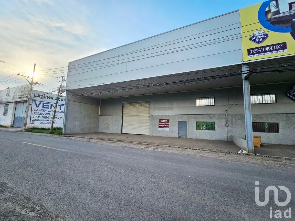 Bodega en Renta en El Carmen, El Marqués, Querétaro | NEX-292756 | iad México | Foto 1 de 11