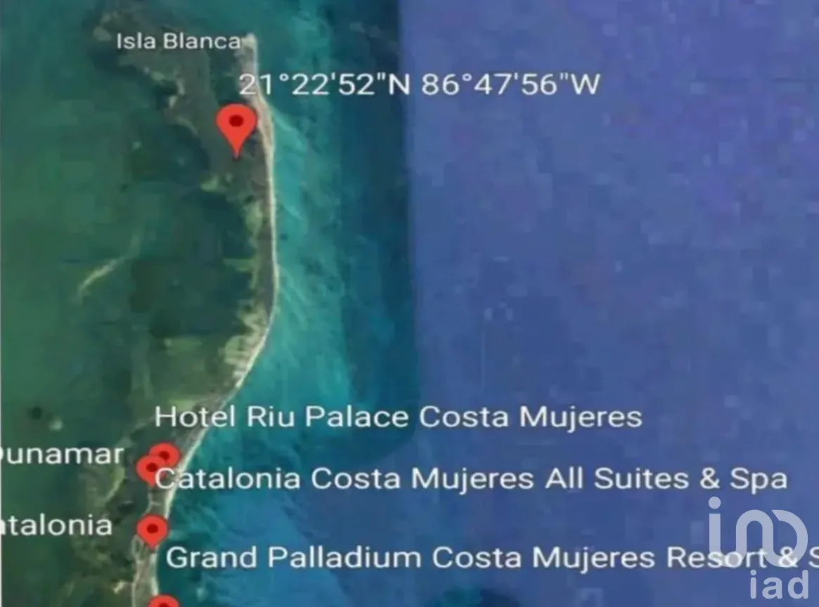 Terreno en Venta en Isla Blanca, Isla Mujeres, Quintana Roo | NEX-294802 | iad México | Foto 2 de 9