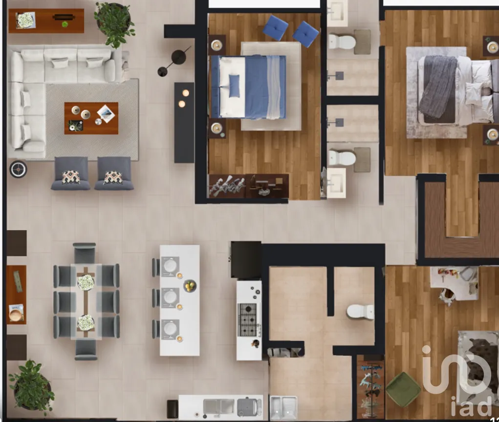 Departamento en Renta en Coaxustenco, Metepec, México | NEX-294331 | iad México | Foto 15 de 15
