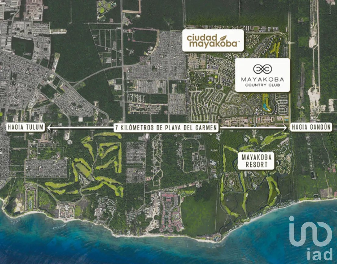 Terreno en Venta en Playa del Carmen, Solidaridad, Quintana Roo | NEX-302194 | iad México | Foto 5 de 7