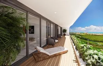 NEX-47546 - Departamento en Venta, con 2 recamaras, con 2 baños, con 112 m2 de construcción en Zona Hotelera, CP 77500, Quintana Roo.