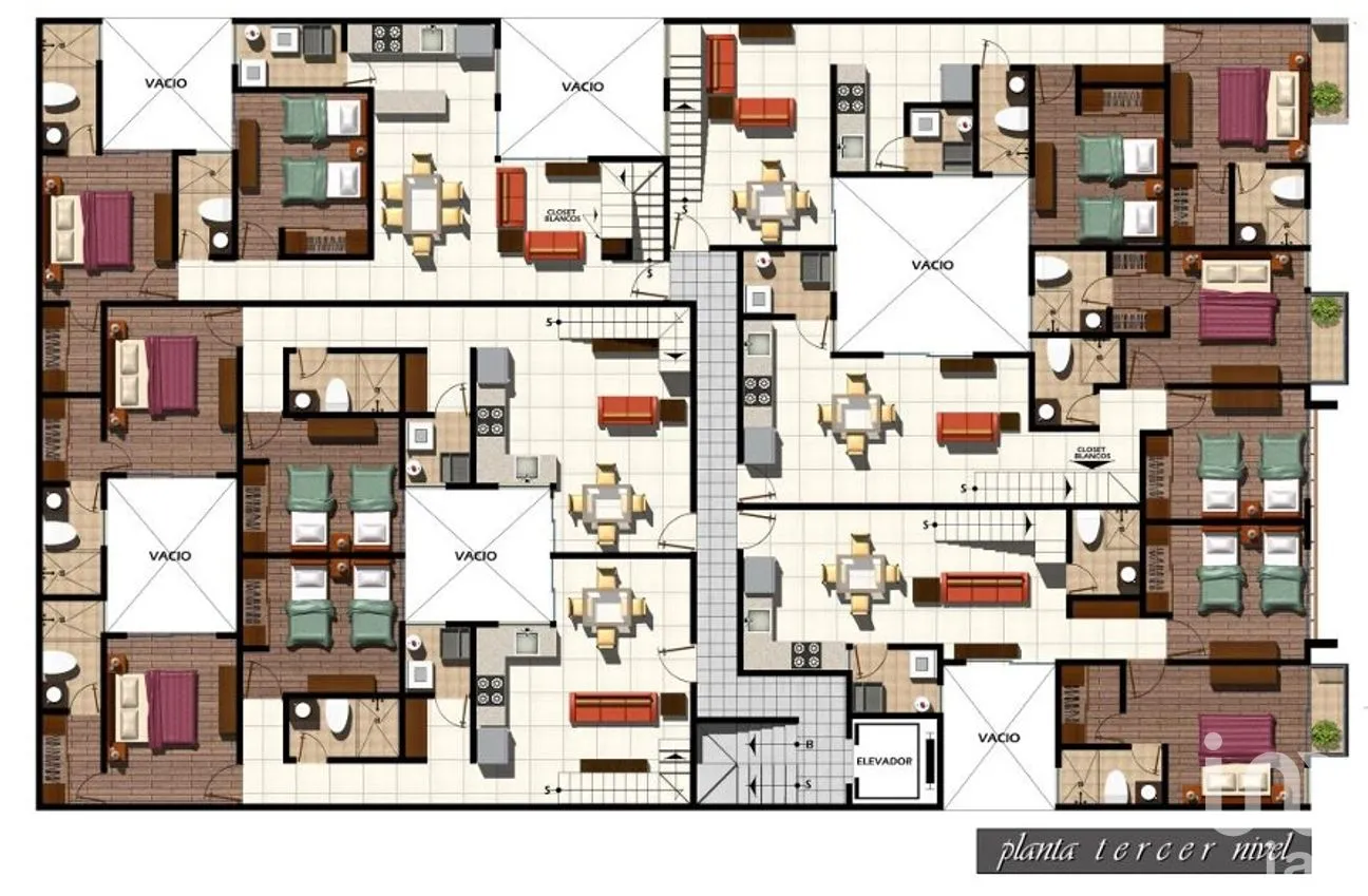 Departamento en Venta en Portales Sur, Benito Juárez, Ciudad de México | NEX-259649 | iad México | Foto 9 de 11