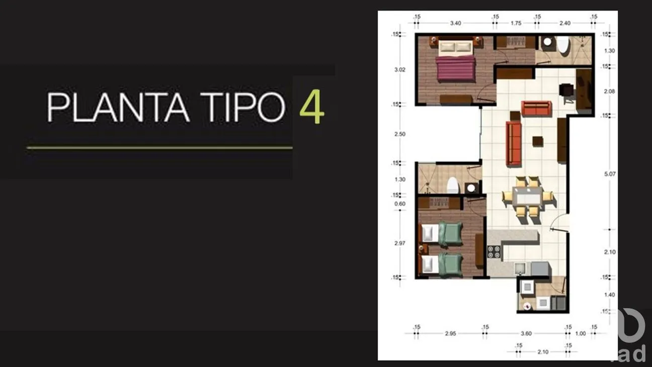 Departamento en Venta en Miravalle, Benito Juárez, Ciudad de México | NEX-259683 | iad México | Foto 6 de 6
