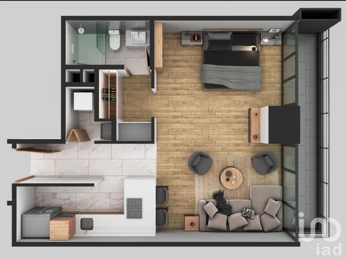 Departamento en Venta en Santa Fe Cuajimalpa, Cuajimalpa de Morelos, Ciudad de México | NEX-299486 | iad México | Foto 2 de 13