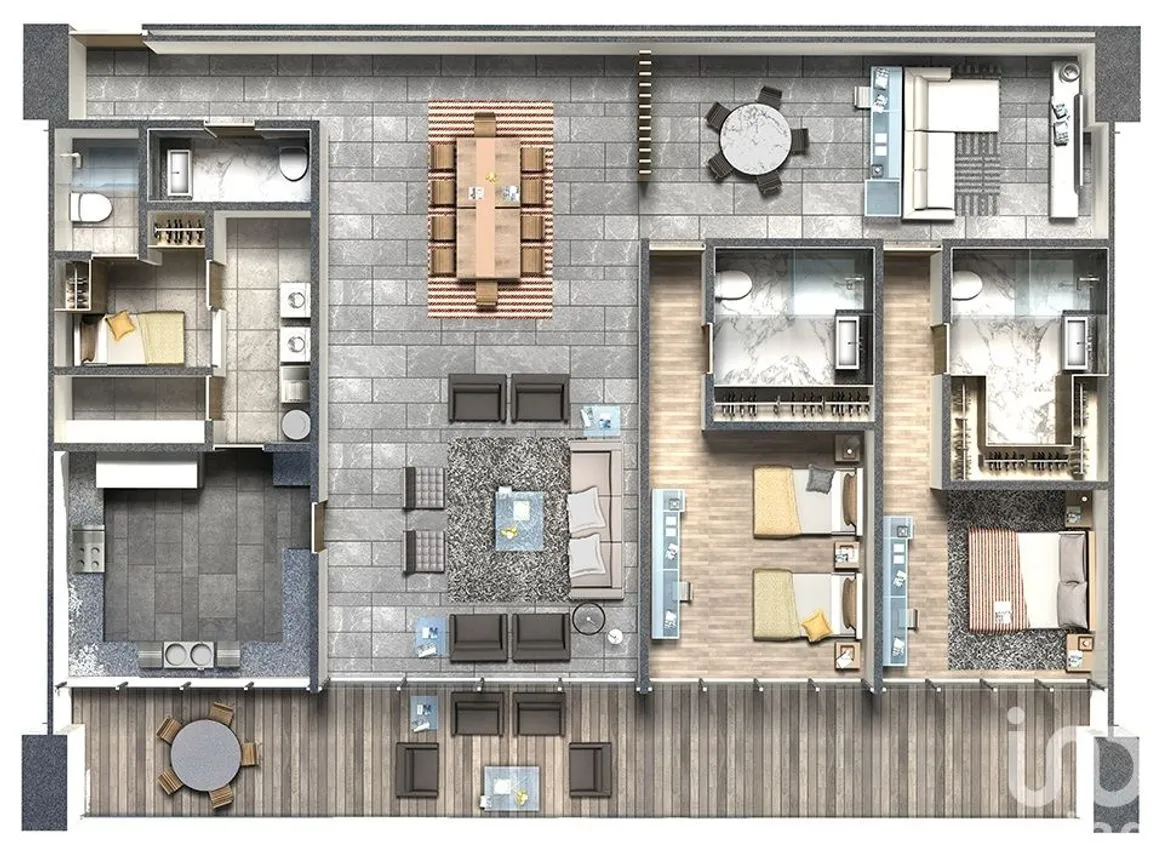 Departamento en Venta en Bosques de las Lomas, Cuajimalpa de Morelos, Ciudad de México | NEX-63615 | iad México | Foto 6 de 27