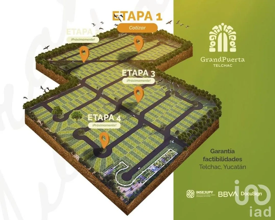 Terreno en Venta en Centro Telchac Pueblo, Telchac Pueblo, Yucatán | NEX-205119 | iad México | Foto 3 de 7