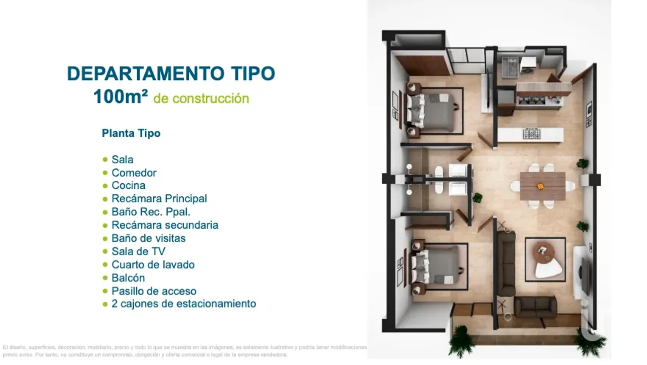 Departamento en Venta en Chulavista, Cuernavaca, Morelos | NEX-166890 | iad México | Foto 9 de 12
