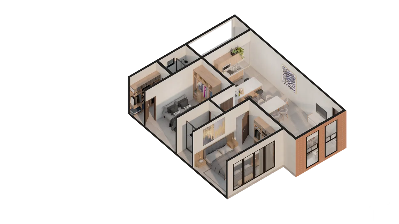 Departamento en Venta en Las Palomas, Mineral de la Reforma, Hidalgo | NEX-154676 | iad México | Foto 6 de 14