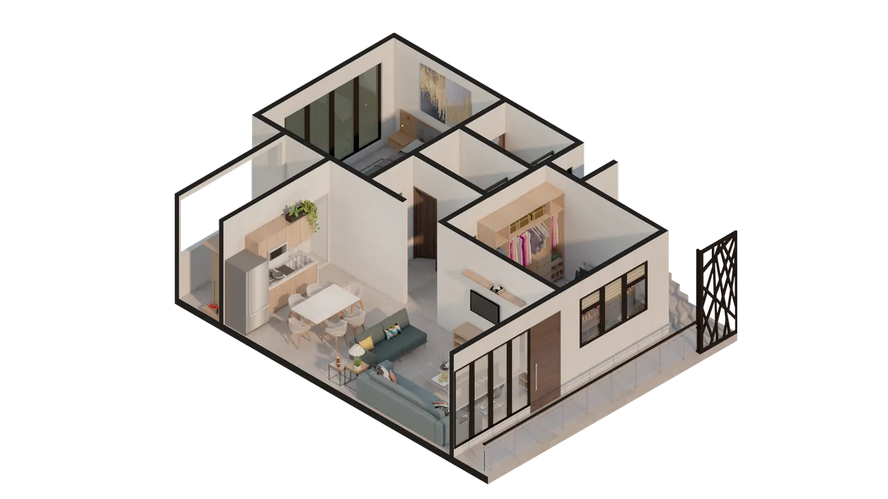 Departamento en Venta en Las Palomas, Mineral de la Reforma, Hidalgo | NEX-154676 | iad México | Foto 7 de 14