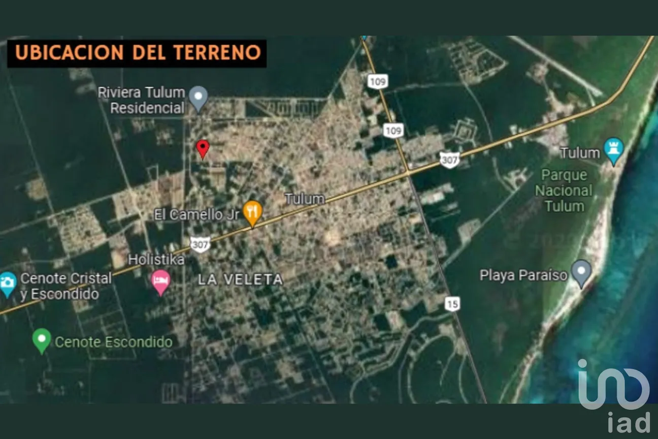 Terreno en Venta en Tumben Kaa, Tulum, Quintana Roo | NEX-191317 | iad México | Foto 2 de 8