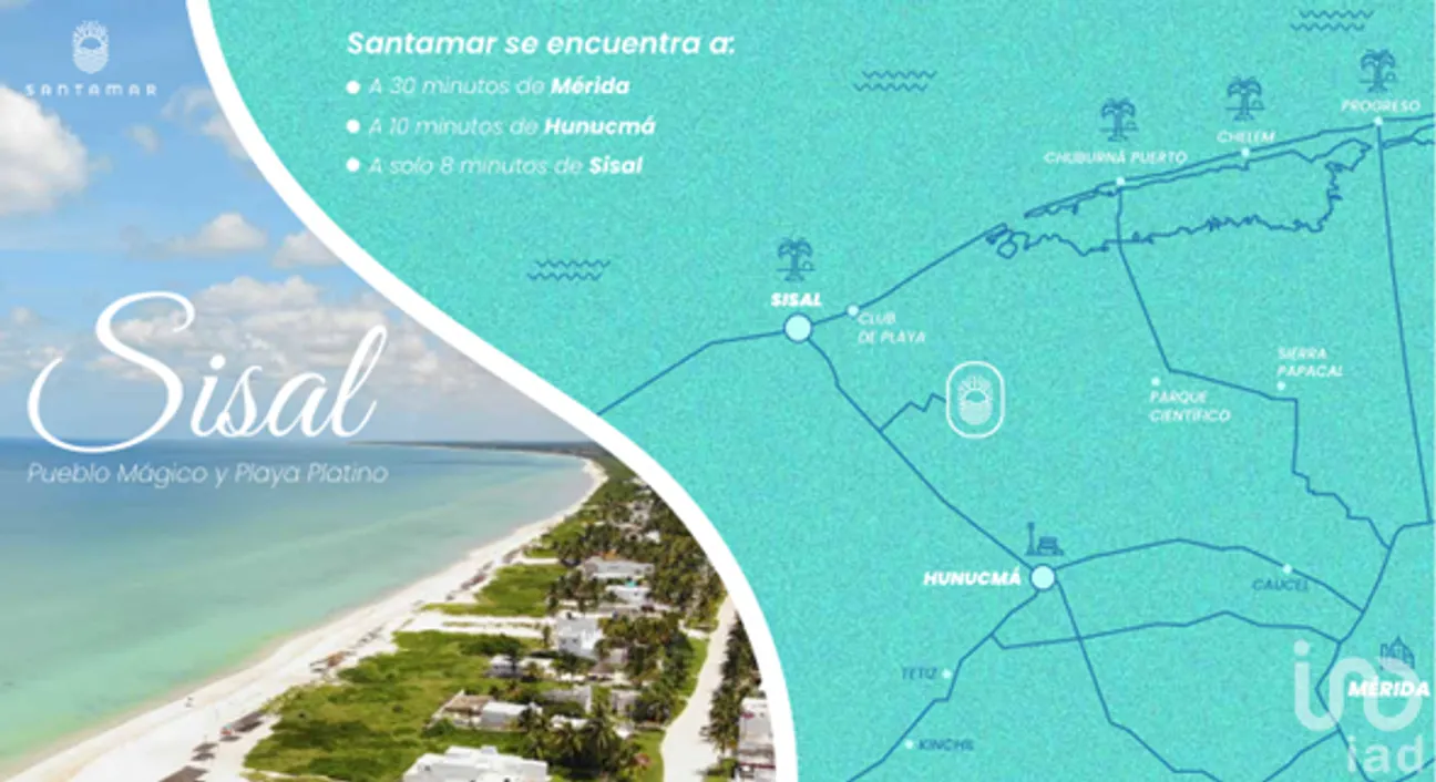 Terreno en Venta en Sisal, Hunucmá, Yucatán | NEX-186942 | iad México | Foto 4 de 10