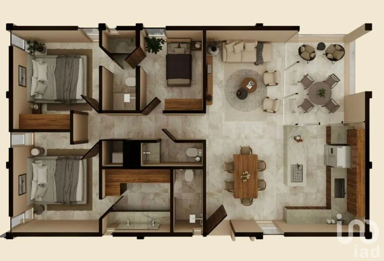 Departamento en Venta en Montes de Ame, Mérida, Yucatán | NEX-249051 | iad México | Foto 10 de 15