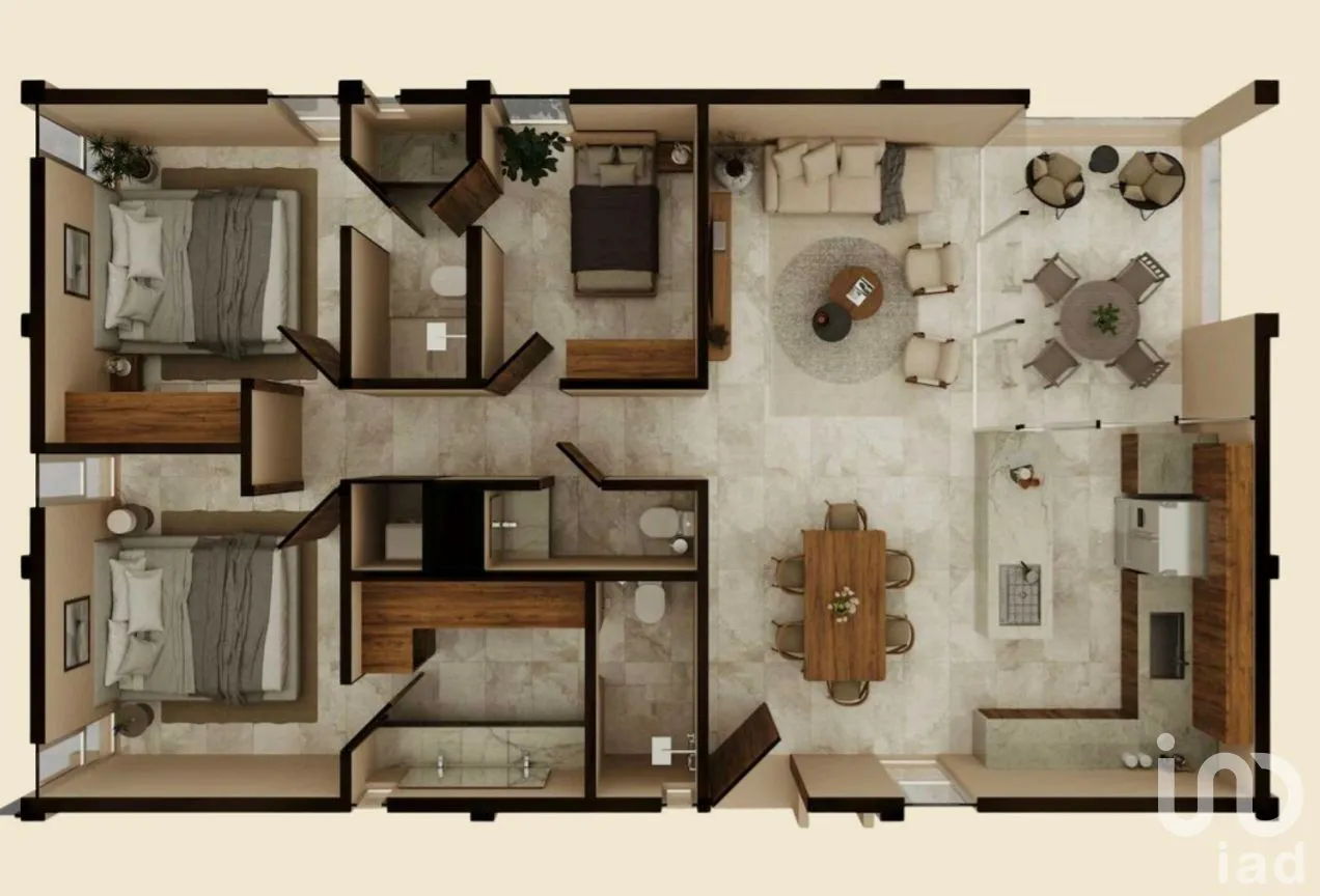 Departamento en Venta en Montes de Ame, Mérida, Yucatán | NEX-249051 | iad México | Foto 5 de 22