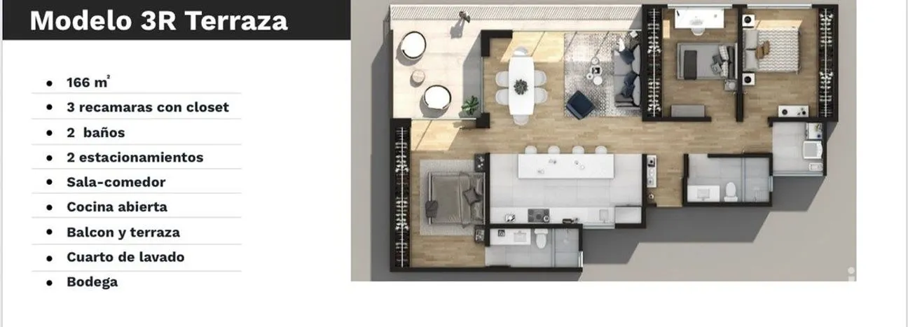 Departamento en Venta en San Francisco, San Mateo Atenco, Estado de México | NEX-283179 | iad México | Foto 9 de 11