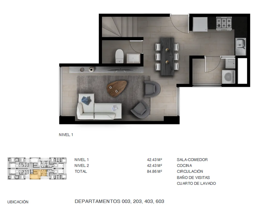 Departamento en Venta en Narvarte Poniente, Benito Juárez, Ciudad de México | NEX-229362 | iad México | Foto 2 de 15
