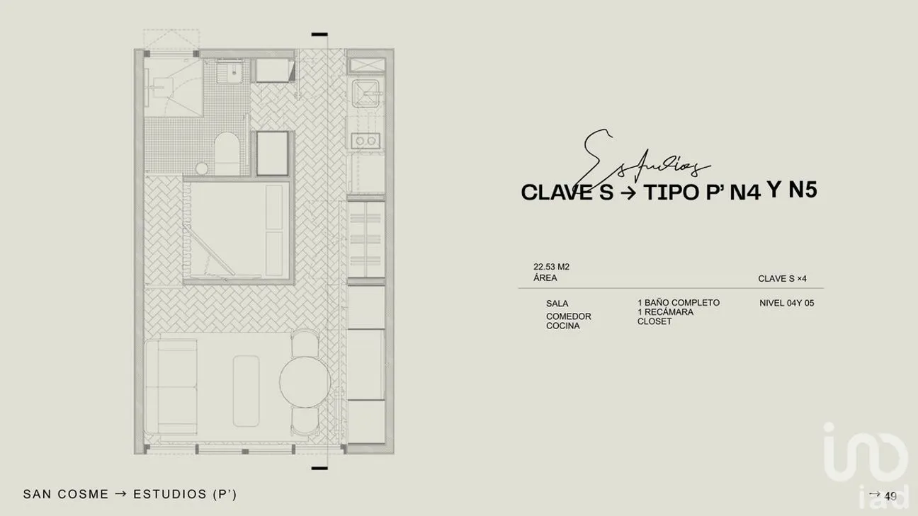 Departamento en Venta en San Rafael, Cuauhtémoc, Ciudad de México | NEX-276327 | iad México | Foto 5 de 28
