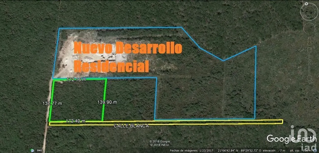 Terreno en Venta en Conkal, Conkal, Yucatán | NEX-232616 | iad México | Foto 8 de 8