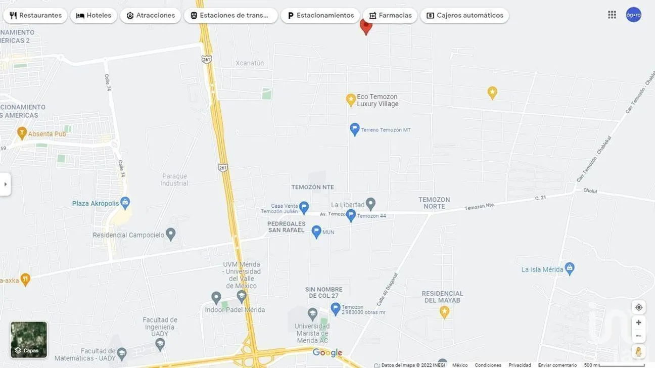 Terreno en Venta en Temozon Norte, Mérida, Yucatán | NEX-232630 | iad México | Foto 7 de 10