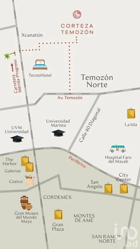 Terreno en Venta en Temozon Norte, Mérida, Yucatán | NEX-232638 | iad México | Foto 18 de 19