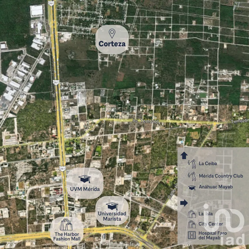 Terreno en Venta en Temozon Norte, Mérida, Yucatán | NEX-232638 | iad México | Foto 19 de 19