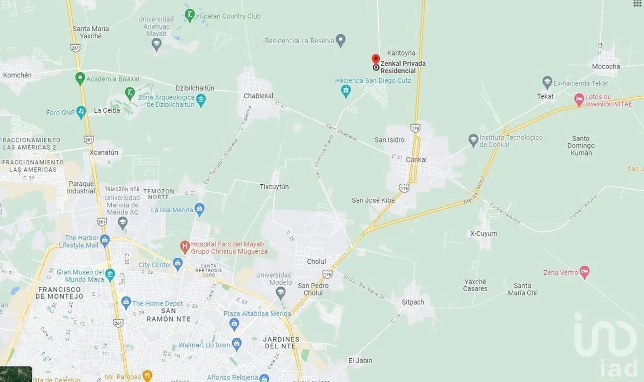 Terreno en Venta en Conkal, Conkal, Yucatán | NEX-232649 | iad México | Foto 19 de 19