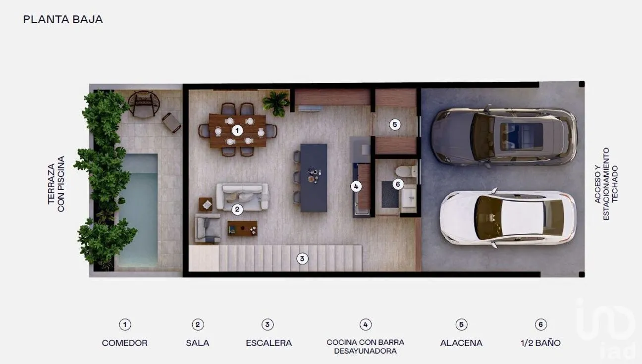 Casa en Venta en Temozon Norte, Mérida, Yucatán | NEX-232672 | iad México | Foto 6 de 22