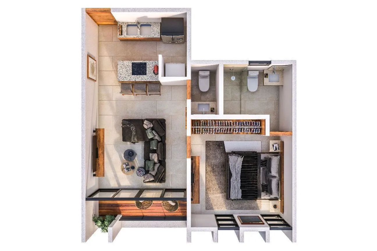 Departamento en Venta en Temozon Norte, Mérida, Yucatán | NEX-232697 | iad México | Foto 22 de 22