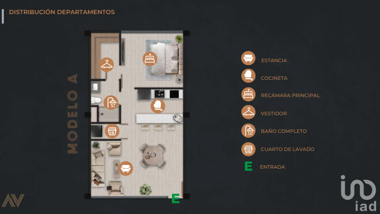 Departamento en Venta en San Ramon Norte, Mérida, Yucatán | NEX-232700 | iad México | Foto 6 de 6