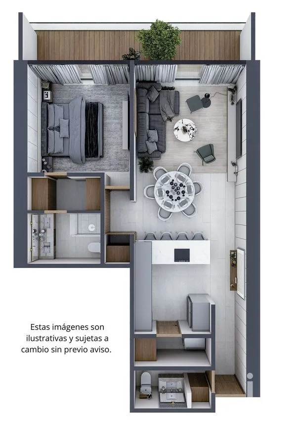 Departamento en Venta en México Norte, Mérida, Yucatán | NEX-232828 | iad México | Foto 6 de 19