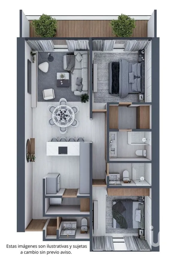Departamento en Venta en México Norte, Mérida, Yucatán | NEX-232829 | iad México | Foto 4 de 18