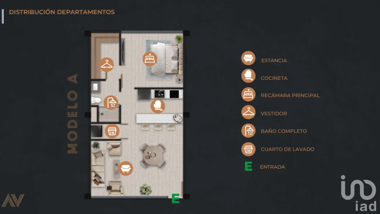 Departamento en Venta en San Ramon Norte, Mérida, Yucatán | NEX-267228 | iad México | Foto 6 de 6