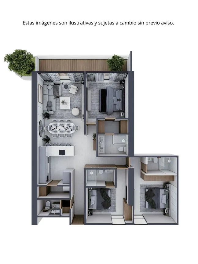 Departamento en Venta en México Norte, Mérida, Yucatán | NEX-268130 | iad México | Foto 5 de 18