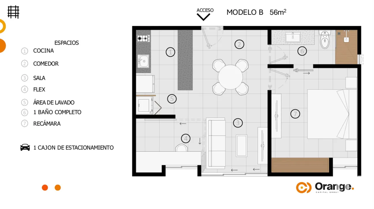 Departamento en Venta en Dzityá, Mérida, Yucatán | NEX-276428 | iad México | Foto 4 de 5