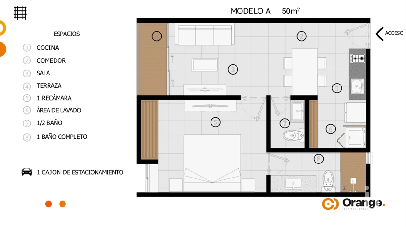 Departamento en Venta en Dzityá, Mérida, Yucatán | NEX-276429 | iad México | Foto 3 de 4