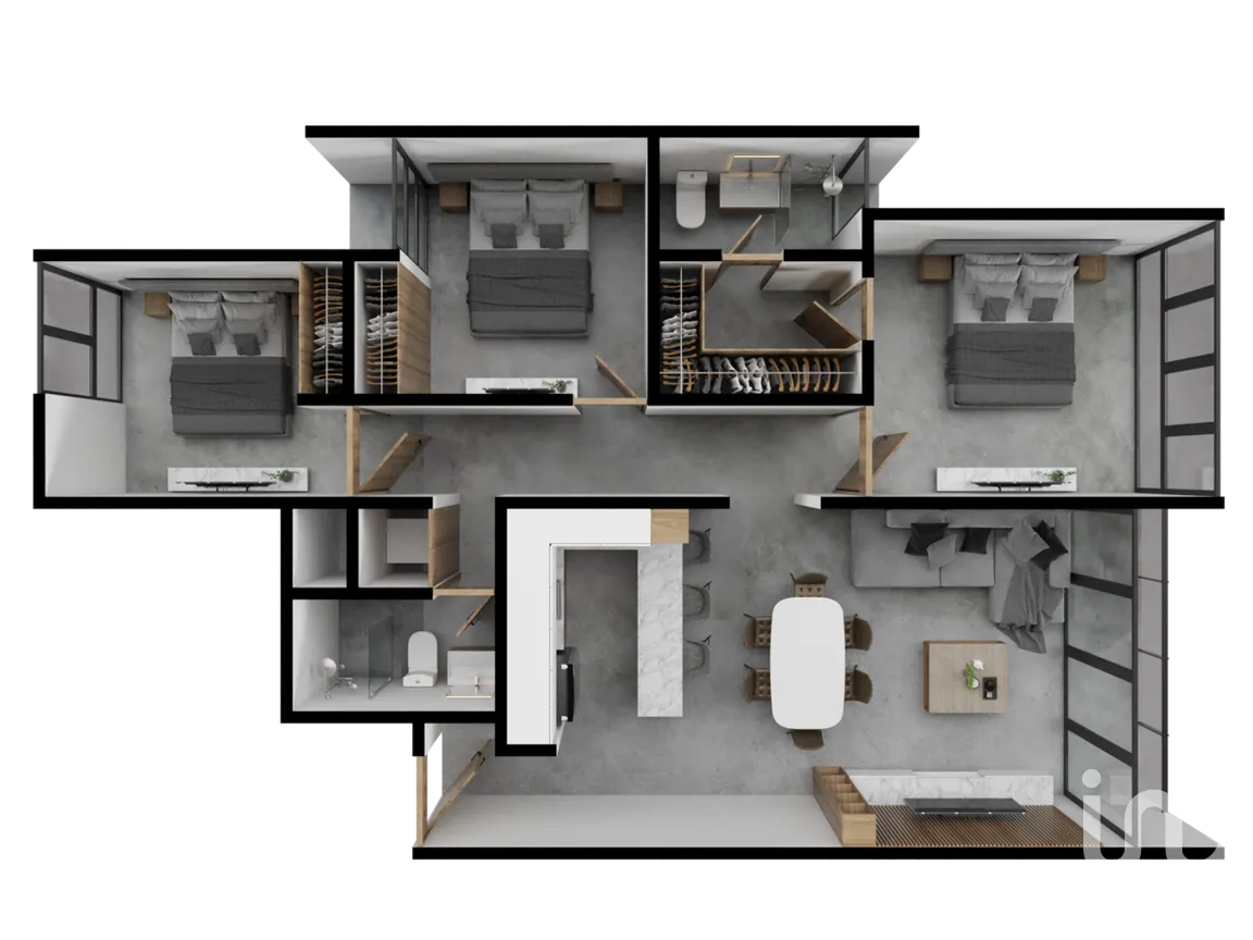 Departamento en Venta en San Pedro Cholul, Mérida, Yucatán | NEX-277902 | iad México | Foto 12 de 19