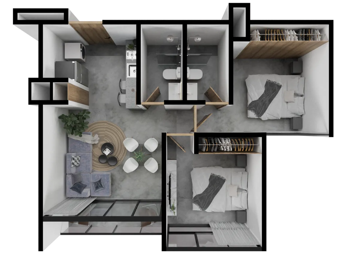 Departamento en Venta en San Pedro Cholul, Mérida, Yucatán | NEX-277905 | iad México | Foto 10 de 20