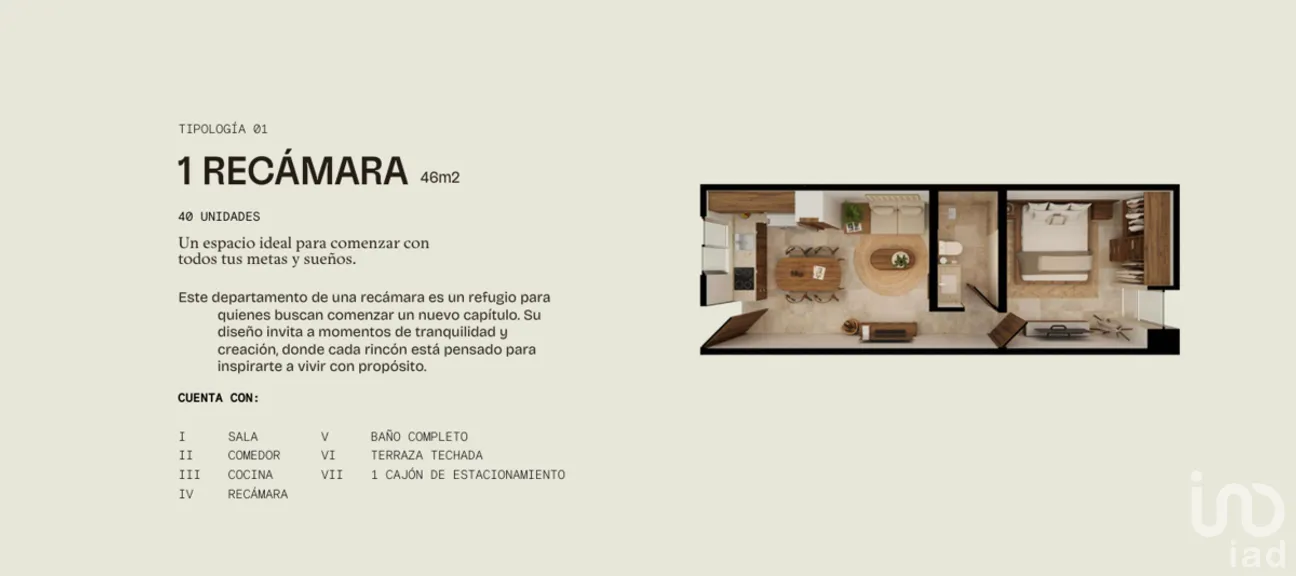 Departamento en Venta en Conkal, Conkal, Yucatán | NEX-284331 | iad México | Foto 9 de 12