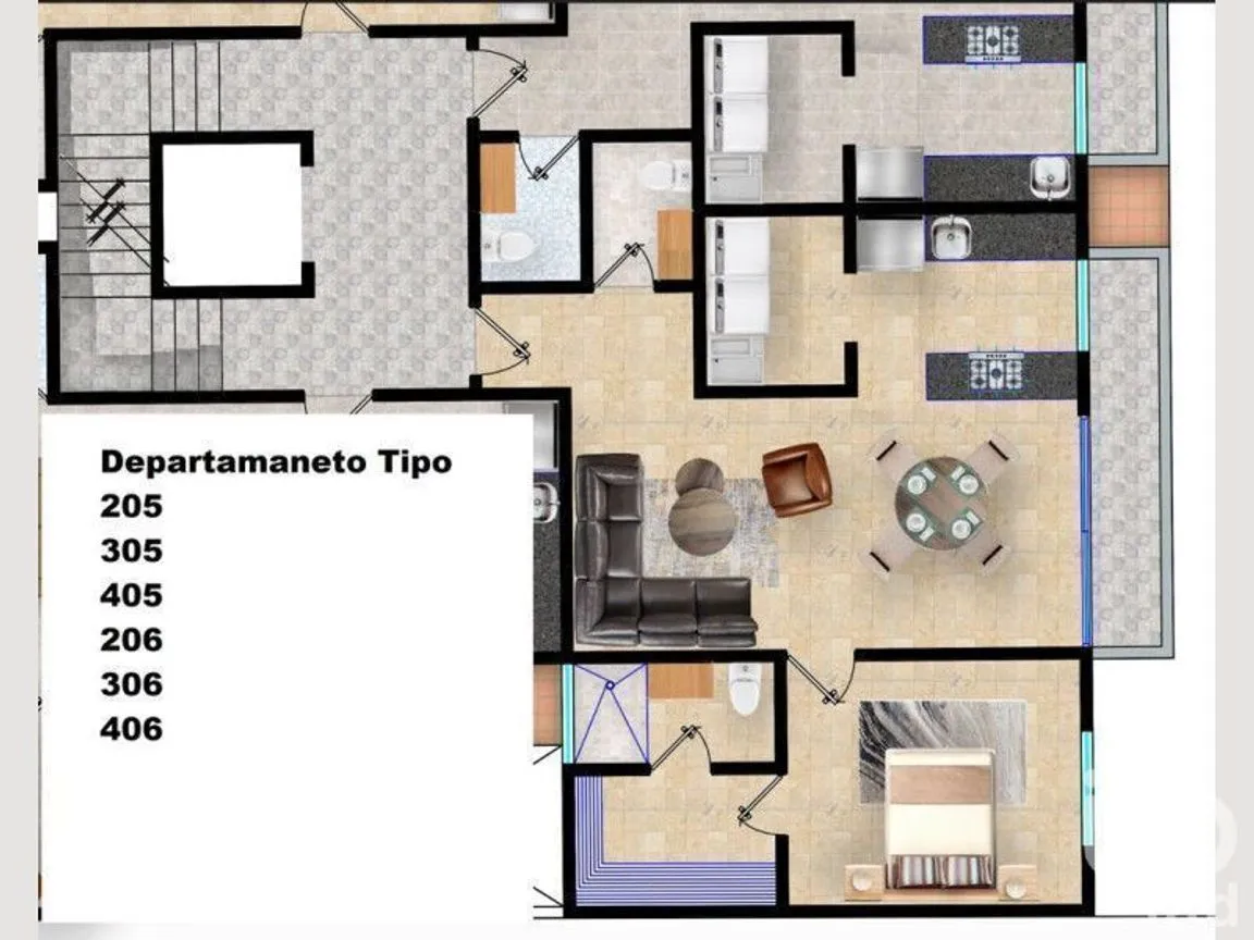 Departamento en Venta en Prados Tepeyac, Zapopan, Jalisco | NEX-230126 | iad México | Foto 1 de 20