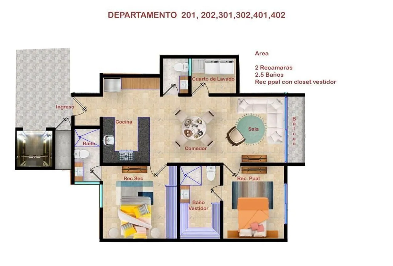 Departamento en Venta en Prados Tepeyac, Zapopan, Jalisco | NEX-230196 | iad México | Foto 6 de 34