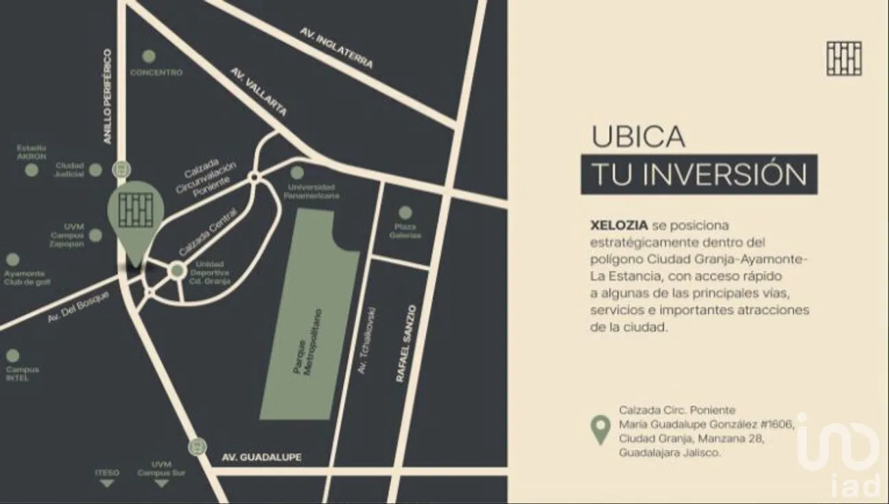 Departamento en Venta en Ciudad Granja, Zapopan, Jalisco | NEX-273430 | iad México | Foto 9 de 17